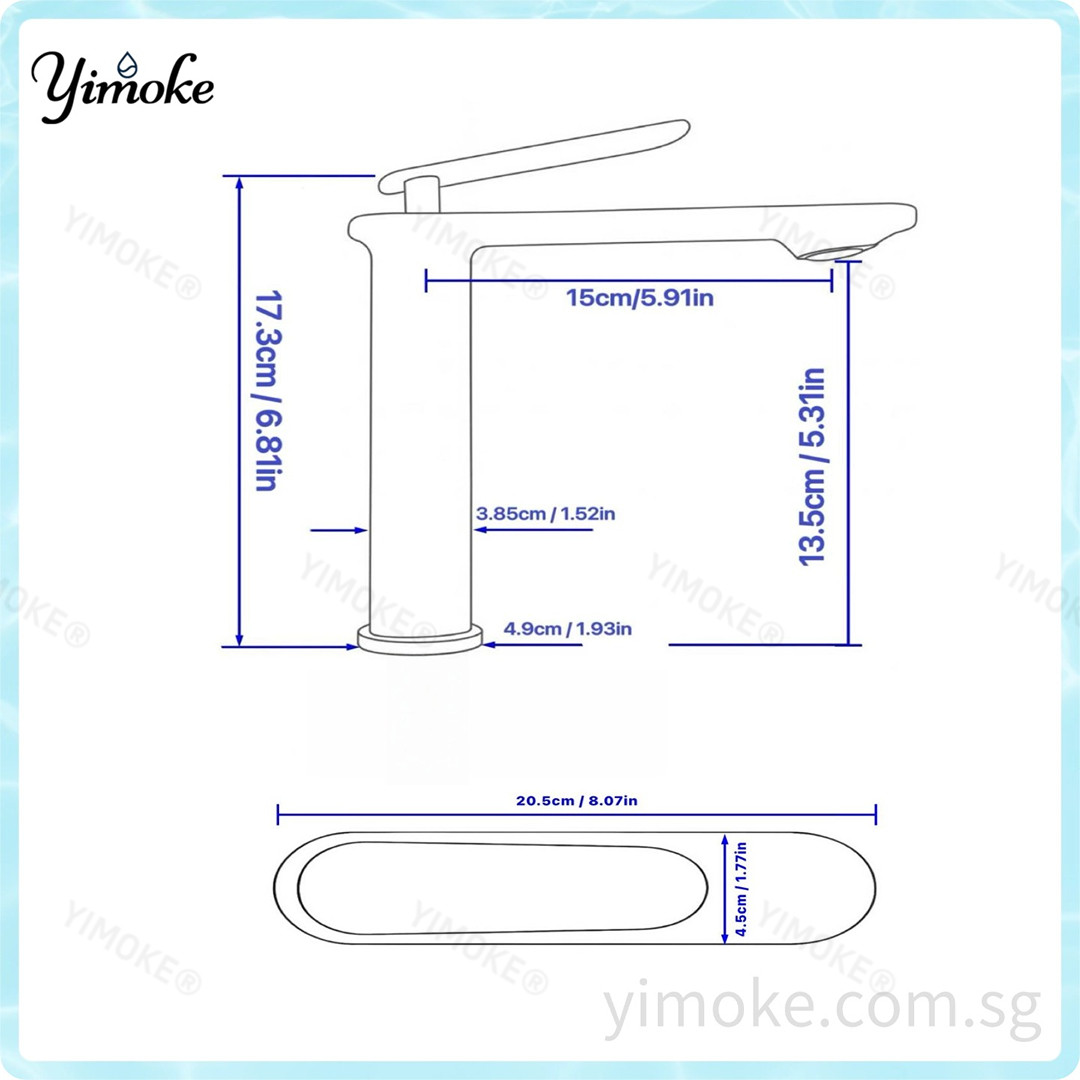 YIMOKE Size Diagram