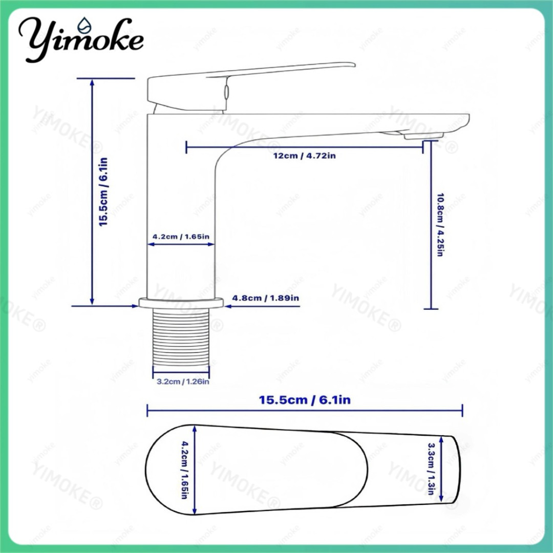 Bisan Mixer Size Diagram